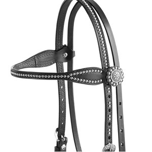 Brida de Caballo de Alta Calidad para Salto, Ajustable, Ligera, de Cuero Genuino, para Equitación - Product Image 5