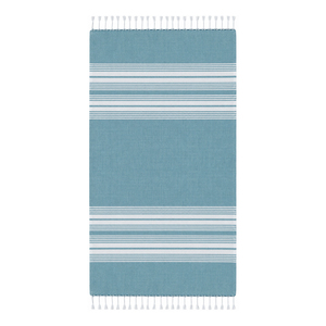 Promotional <b>Turkish</b> Striped Fouta <b>Towel</b> with Sand Free Quick-Dry Feature Customized Sizes & Colors 100% Cotton Wholesale India - Product Image 2