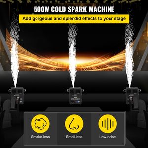 Macchina per Effetti Luminosi da Palco 500W con Telecomando Wireless, Controllo DMX Intelligente, Alimentazione a Batteria, Effetto Speciale per Attrezzature da Palcoscenico - Product Image 2