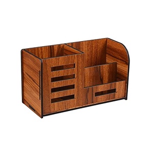 Elegante Portalápices de Madera para Escritorio, Ideal para la Escuela, Oficina y como Regalo para Amigos y Profesores al Precio Más Bajo - Product Image 2