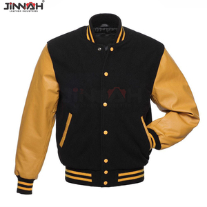 Nueva Chaqueta Varsity de Alta Calidad al por Mayor para Hombre y Ropa Urbana con Logotipo Personalizado, Diseño Propio, Chaqueta Varsity Informal - Product Image 4