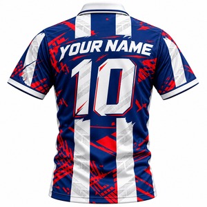 เสื้อฟุตบอลพิมพ์ลายตามสั่ง ขายส่ง ชุดยูนิฟอร์มฟุตบอลแบบซับลิเมชั่น เสื้อกีฬาระบายอากาศได้ดี สั่งตรงจากโรงงาน - Product Image 2