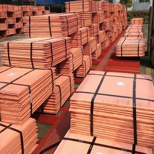 Factory Price <b>Copper</b> Cathodes (Plates/<b>Sheet</b>)-99.9% Cu Purity Welding Service 1kg/piece Best Supplier with Competitive Pricing - Product Image 1