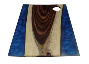 Planche à découper rectangulaire en bois et résine de haute qualité, découpe sans effort, meilleur prix, nouveau modèle pour la cuisine, fruits et légumes - Product Image 4