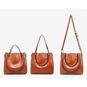 Factory Made <b>Woven</b>-Totes Hand <b>Bag</b> For Women Top Handle-Shoulder <b>Bag</b> <b>Leather</b> <b>Bag</b> Large Travel Handbags and Purses - Product Image 2