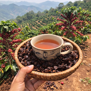 ชาอาราบิก้า คาสคาร่า กาแฟเปลือกเชอร์รี่ กระบวนการธรรมชาติ คุณภาพพรีเมียม ไม่ใช้สารเคมี บรรจุถุง 250 กรัม อายุการเก็บรักษา 3 ปี ส่งออก - Product Image 2