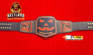 Halloween Spooky Décoration Citrouille Championnat Ceinture 1 Pièce Conception Personnalisée Taille Haute Unisexe Adulte Taille En Alliage De Zinc 2mm 4mm - Product Image 2