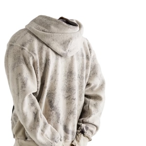 Sweat à capuche pour homme 100% coton délavé à l'acide Dernier design Respirant Confortable Poids du tissu 350 grammes Vente en gros personnalisée - Product Image 3