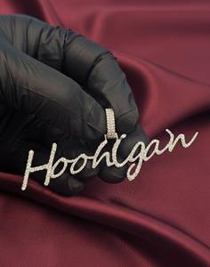 Pendentif personnalisé en moissanite sertie de pierres, avec nom en écriture cursive, style hip-hop, pour bijoux fins en argent sterling 925, pendentifs et breloques. - Product Image 1