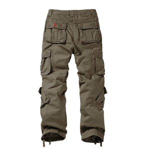 กางเกงคาร์โก้ทรงตรงทันสมัยคุณภาพสูง สีติดทนนาน ผ้าซักได้ รุ่น Solid Trader - Product Image 2