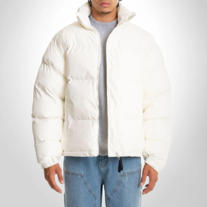 Wholesale bubble <b>jacket</b> high quality windproof puffer coat custom logo winter fashion outerwear 2026 trend - Product Image 3