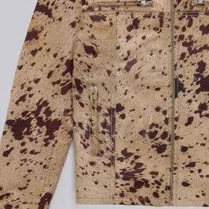 Chaqueta de Cuero de Alta Calidad de Lujo, Logotipo Personalizado, Ropa de Moda, Chaqueta de Cuero Genuino con Pelo, Proveedor Mayorista OEM - Product Image 5