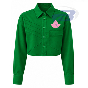 Alfa |   Kapa |   Blusa Formal de Oficina para Mujer, Estilo Moderno, Marca Alpha Sorority, Camisa de Trabajo con Botones, Ropa Casual de Negocios - Product Image 1