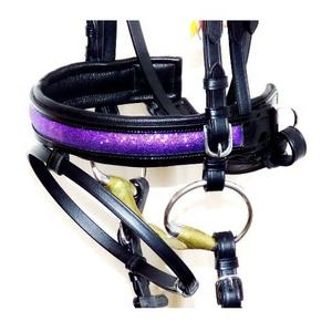 Juego de Brida y Riendas para Caballo de Nailon con Corona Brillante y Elegante para Mayoristas - Product Image 2