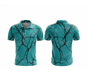 Custom Printed Polo Shirt with Full Sublimation Design Durable Stitching for Men Women Youth Quick-Dry Dry-Fit Active - Product Image 4