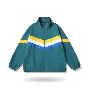 Veste coupe-vent de sport entièrement sublimée 2026 pour hommes, en tissu imperméable, col montant, grandes tailles, pour usage extérieur - Product Image 6