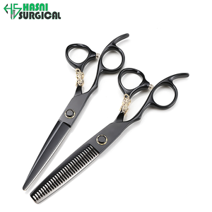 Proveedor Mundial de Instrumentos Quirúrgicos, Juego de Tijeras para Cortar y Entresacar Cabello de Barbería - Product Image 2