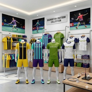Custom <b>Badminton</b> Team Uniform High Performance Sports Wear Durable Stitching Comfortable Fit for Training Practice - Product Image 6