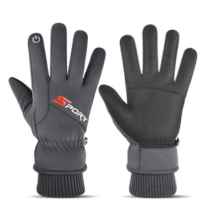 Guantes de cuero de cabra Sunland unisex para invierno, con protección total para los dedos, ignífugos, para caza, tiro, motociclismo, fitness y senderismo. - Product Image 1