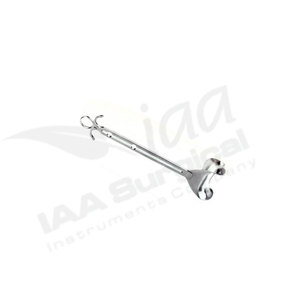 INSTRUMENTOS QUIRÚRGICOS IAA, Retractor Abdominal, Instrumento Quirúrgico Reutilizable de Acero Inoxidable, Aprobado por CE, Clase I, Modelo IAA-R-61 - Product Image 3