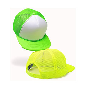 Casquette Trucker Unisexe 6 Panneaux DANISH IMPEX en Tissu Maille Orange, Réglable, Décontractée, pour Adultes, Toutes Saisons - Product Image 6