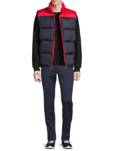 Hot Selling Custom <b>Men's</b> Vests Bubble Puffer <b>Jacket</b> Sleeveless <b>Warm</b> Winter Vest in Stock Plus Size puffer vest with custom logo - Product Image 2