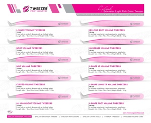 แหนบต่อขนตาสแตนเลสแบบญี่ปุ่นคุณภาพสูงติดโลโก้ได้ตามต้องการ - Product Image 6
