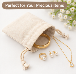 Pochette en coton personnalisée avec logo imprimé, sac en toile à cordon, sac cadeau écologique, sac à cordon uni en tissu vierge - Product Image 6