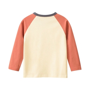 เสื้อยืดแขนยาวเด็กผู้ชายแบบปรับแต่งได้ ผ้าฝ้าย 100% คุณภาพสูง ระบายอากาศได้ดี เสื้อผ้าลำลองสำหรับเด็กผู้ชาย - Product Image 4