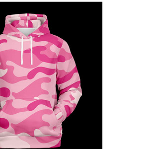 Sudadera con Capucha de Camuflaje con Logotipo Personalizado, Ropa Urbana para Hombre y Mujer, Camuflaje Bosque, Proveedor Mayorista de Moda Urbana - Product Image 2