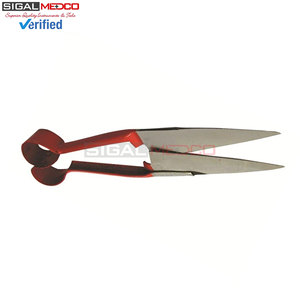 Ciseaux pour chevaux à double arc en acier inoxydable allemand de 6,5 pouces, ciseaux professionnels portatifs pour hôpital vétérinaire, robustes et réutilisables - Product Image 5