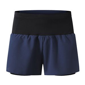 Pantalones Cortos Deportivos 2 en 1 para Hombre, con Bolsillos, para Entrenamiento Deportivo al Aire Libre, Ejercicio, Fitness, Senderismo, Transpirables, de Secado Rápido, 100% Poliéster Tejido - Product Image 2