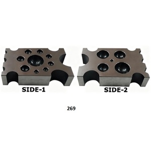 Iron Dapping Die and Design <b>Block</b> 4" X 2.1/2" X 1" Jewelry Making Tools - Product Image 2
