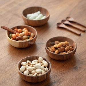 Natural <b>Mango</b> <b>Wood</b> Small <b>Bowl</b>, Manufacturer of Organic Grain <b>Bowls</b> with Elegant Texture and Timeless Aesthetic for Everyday Use - Product Image 3