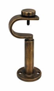 aged bronze finsh curtain pole <b>holder</b> bracket - Product Image 4