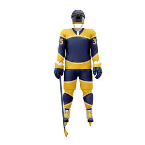 Uniforme de hockey sur glace de qualité supérieure pour hommes, fabriqué au Pakistan, tenue d'entraînement en ensemble, prix de gros pour adultes, logo décontracté - Product Image 2