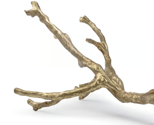 Decoración moderna para el hogar, acento hecho a mano, escultura decorativa de aluminio, pequeña ramita, adornos de cubo de Metal, venta al por mayor artística - Product Image 2