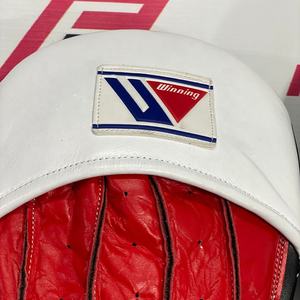 OEM, conception personnalisée, coussinets de frappe incurvés imprimés, équipement d'entraînement professionnel, Twins, produits de boxe en cuir véritable - Product Image 5