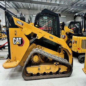 รถตักล้อยาง Cat 299D3 พร้อมหัวบดสำหรับงานดิน เครื่องยนต์ Perkins ปั๊มมอเตอร์เกียร์บ็อกซ์ประสิทธิภาพสูง - Product Image 3