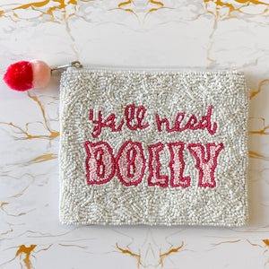 Nouveauté promotionnelle : Petites pochettes carrées brodées de perles pour la Saint-Valentin – Porte-monnaie zippé pour femmes et jeunes filles - Product Image 6