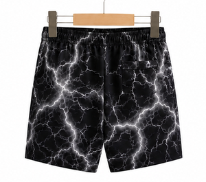 Shorts de bain décontractés pour hommes de haute qualité avec imprimé éclair - Product Image 2