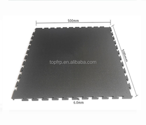 Dalles de sol de garage en PVC emboîtables les plus vendues / Tapis de sol en PVC emboîtables amovibles pour entrepôt - Product Image 3