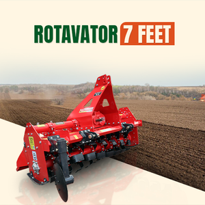Mahaveer Rotomaster Rotavator, motoculteur rotatif entraîné par tracteur, équipement robuste pour la préparation du sol agricole - Product Image 5