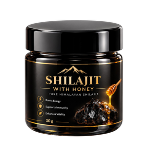 Traditional 30g <b>Himalayan</b> <b>Shilajit</b> With Honey Combining Honey And <b>Shilajit</b> Resin Smooth Blend For Everyday Use & Energy Support - Product Image 2