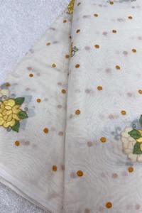 Tela de Chifón Bordada Malty Dobby, 100% Poliéster, Transpirable, Ecológica, para Bodas, Color Personalizado, Suministro Textil, Exportaciones - Product Image 6