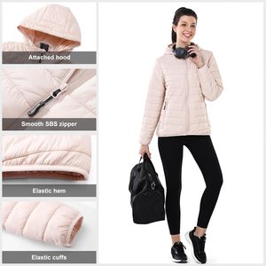 High Quality Winter <b>Warm</b> Bubble Coat <b>Clothes</b> Manufacturer Custom Long Hood Puffer Jacket <b>for</b> Women - Product Image 6