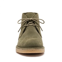 Bottes Chukka 100% Cuir Véritable Homme Marron Vintage Daim Respirant à Lacets Vente en Gros Déstockage Lot Prêt à Expédier Stock BD
