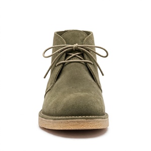 Botas Chukka 100% Cuero Genuino para Hombre, Color Marrón Vintage, Transpirables, con Cordones, Venta al Por Mayor, Liquidación, Envío Inmediato, Lote en Stock BD - Product Image 3