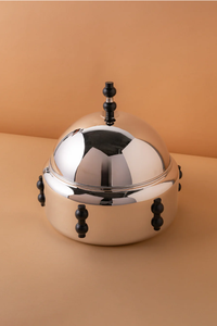 Luxury Stainless Steel <b>Chafing</b> <b>Dish</b> <b>Buffet</b> Server Round Food Warmer with Lid Decorative Catering Serving <b>Set</b> Serving <b>dish</b> - Product Image 4
