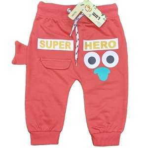 Pantalon de survêtement taille moyenne 100% coton pour bébé et enfant en bas âge pantalon de sport pour garçons et filles décontracté en gros polaire - Product Image 3